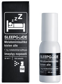 SLEEPGUIDE melatoniinisuihke 1 mg/suihkaus 30ml