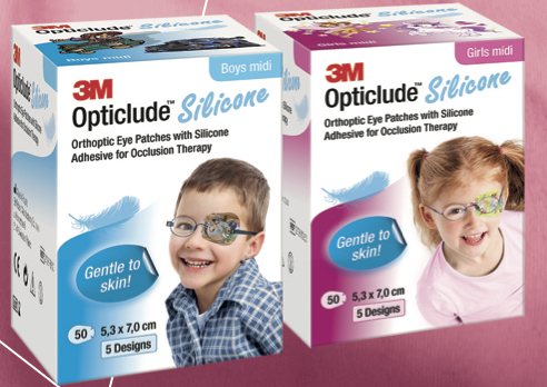 3M Opticlude Silikoniliimallinen Silmälappu 50kpl
