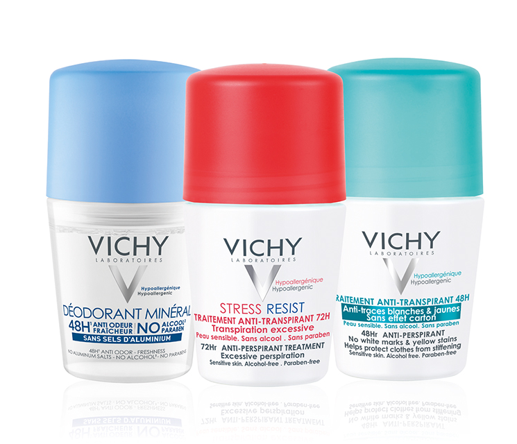 VICHY - Deodorantit ja antiperspirantit