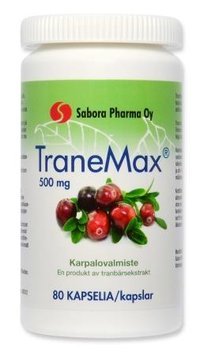 Tranemax 500 mg karpalovalmiste 80 kaps.