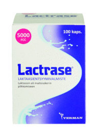 LACTRASE 250 mg 10, 30 ja 100kaps