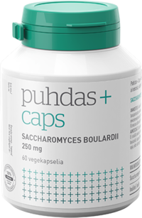PUHDAS+ CAPS Saccharomyces boulardii 250 mg