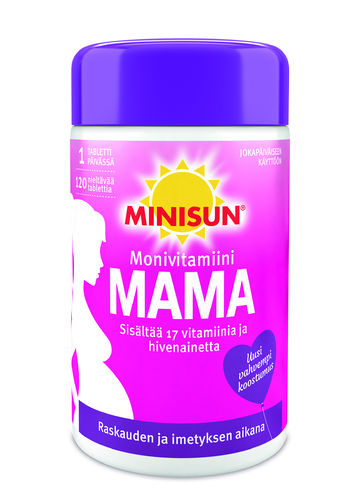 MINISUN Monivitamiini Mama 120kpl