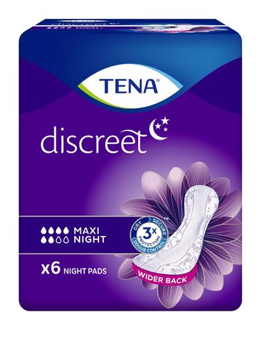 TENA Discreet Maxi Night 6kpl