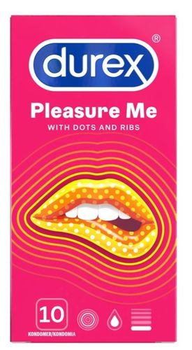 DUREX Pleasure Me kondomi 10 kpl