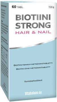 BIOTIINI STRONG HAIR & NAIL 60 tabl