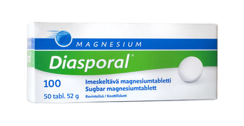 MAGNESIUM DIASPORAL IMESKELTÄVÄ MAGNESIUMTABLETTI