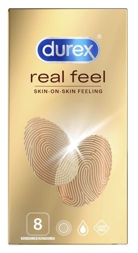 DUREX  Real Feel lateksiton kondomi 8kpl