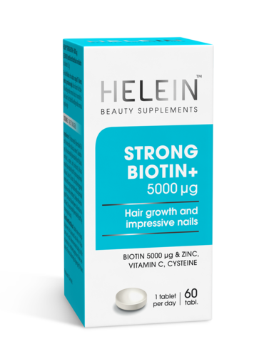 HELEIN STRONG BIOTIN+ hiuksille ja kynsille 60tabl