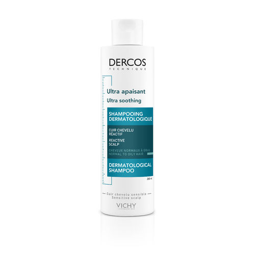 VICHY DERCOS ULTRA SOOTHING SHAMPOO FOR NORMAL TO OILY HAIR