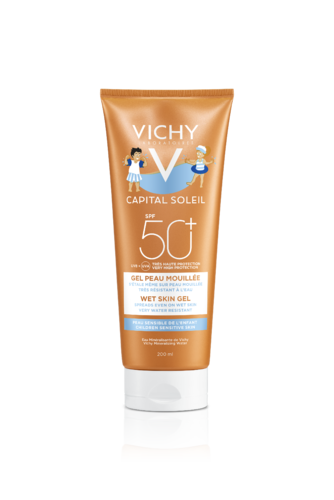 VICHY CS Wet Skin Gel aurinkovoide lapsille SPF50+ 200ml