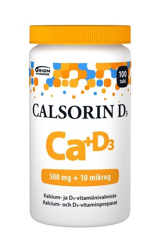 CALSORIN 500 mg + D3 10 µg 100 tabl.