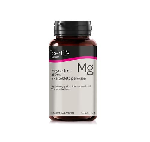 Bertil’s Magnesium 250 mg 60 tabl.