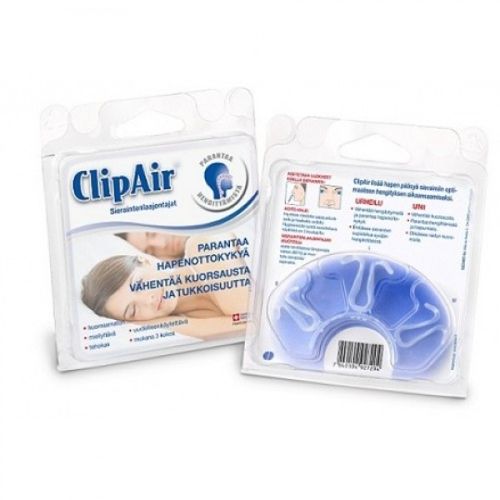 CLIP AIR Sleep nenäliuskat,kuorsaajalle ja nenän tukkoisuuteen