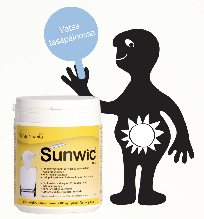 Sunwic IBS ärtyvän suolen oireyhtymän hoitoon