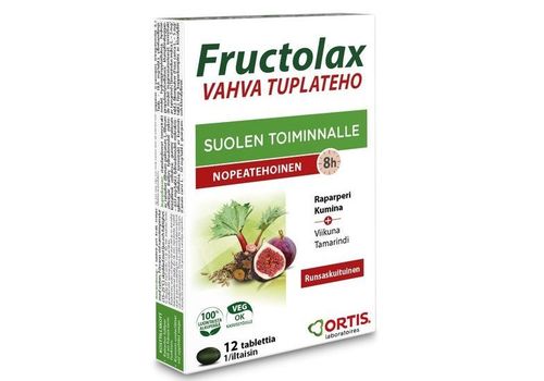 FRUCTOLAX Vahva Tuplateho 12tabl - Apteekkini.fi