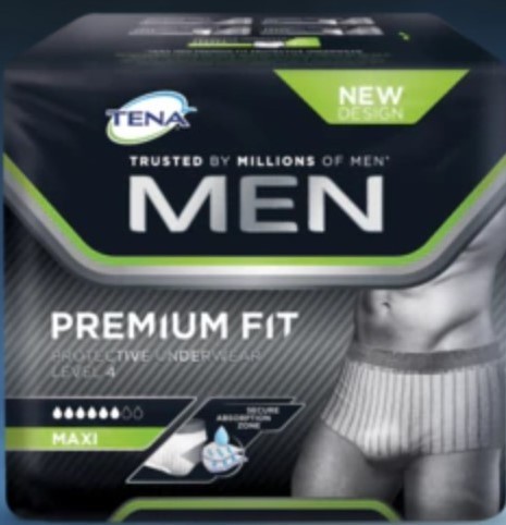 TENA Men Premium Fit Protective Underwear M 12 kpl