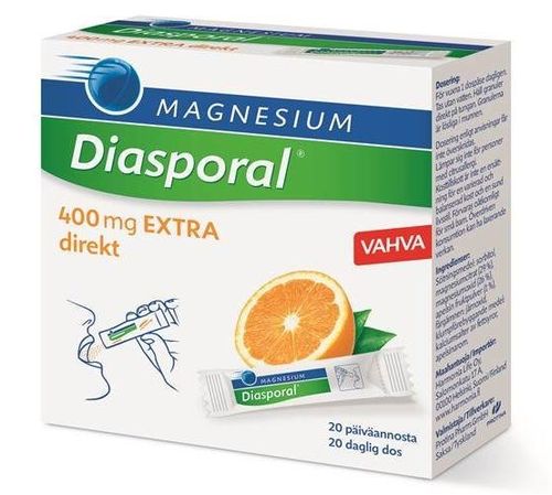 MAGNESIUM DIASPORAL 400 mg Extra Direkt -annosrae