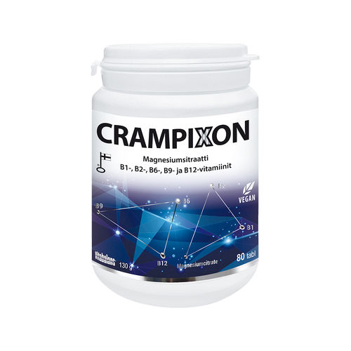 Crampixon  kramppeihin ja suonenvetoihin 80 kpl