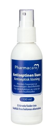 Pharmacare Antiseptinen Liuos suihkepullo 100ml