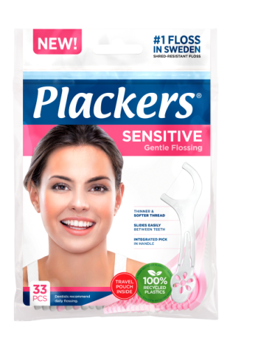 PLACKERS Sensitive hammaslankain 33kpl