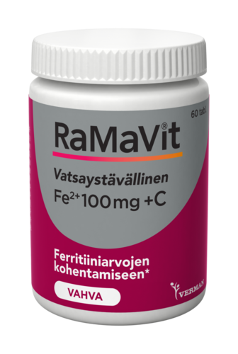 RAMAVIT Rauta 100 mg 60tabl