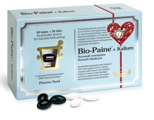Bio-Paine+Kalium (kaps + tabl) 60 + 30 kaps