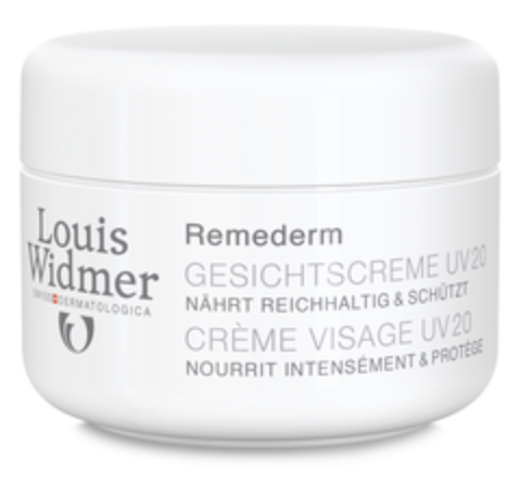 LOUIS WIDMER Remederm Face Cream UV 20 - 50 ml