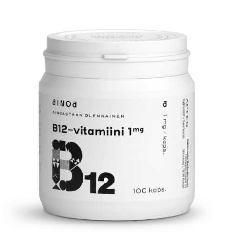 AINOA B12-vitamiini 1mg 100kaps