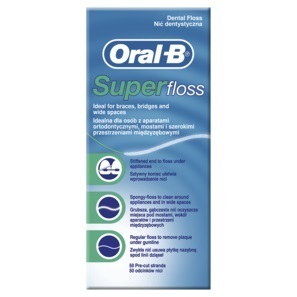 Oral-B Hammaslanka Super Floss 50 kpl
