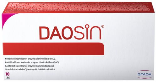 DAOSIN diamiinioksidaasientsyymi tabletti 10 ja 90 tabl.