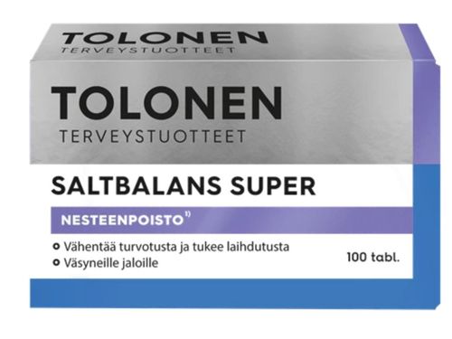 Tolonen Saltbalans Super - nesteenpoisto 100 tabl.