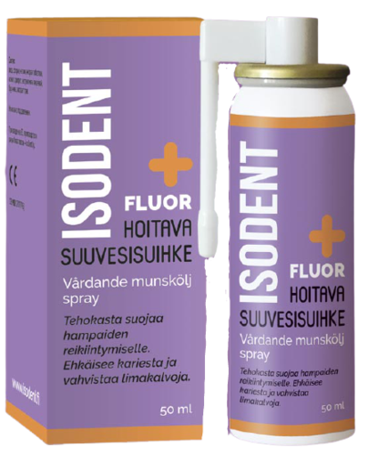 ISODENT Fluor+ hoitava suuvesisuihke 50 ml