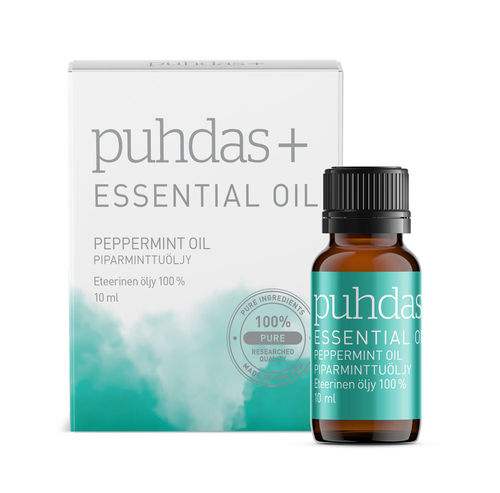 PUHDAS+ 100 % Premium essential oil, Piparminttu 10ml