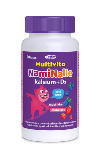 MULTIVITA Naminalle Kalsium+D3 50 kpl