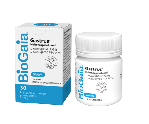 BIOGAIA Gastrus maitohappobakteerivalmiste 30tabl
