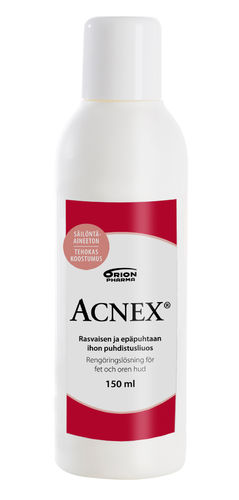 Acnex Puhdistusliuos rasvaiselle ja epäpuhtaalle iholle 150 ml