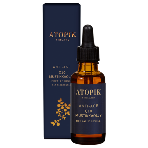 ATOPIK Anti-age Q10 mustikkaöljy 30ml