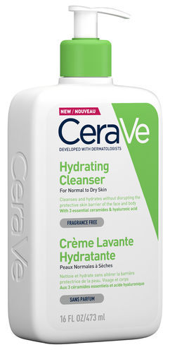 CeraVe Hydrating Cleanser, pumppu 473ml