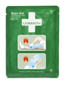 CEDERROTH Burn Gel palovammataitos/kasvomaski 1kpl