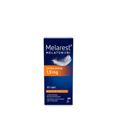 Melarest melatoniini extra vahva nieltävä 1,9 mg 30 tabl