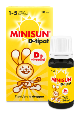 Minisund Drops D3 -tipat 10ml