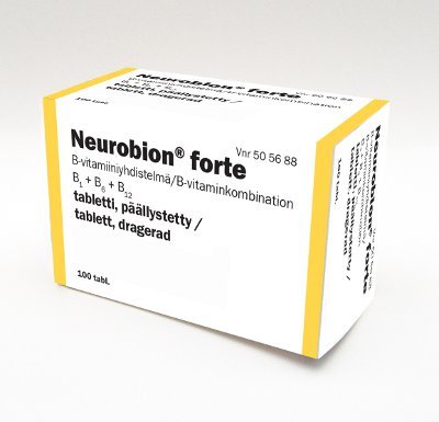 NEUROBION FORTE tabl, päällystetty 100 kpl
