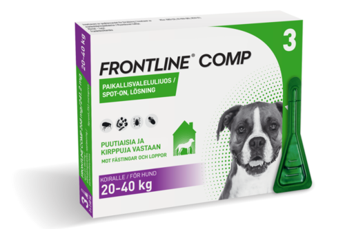 Frontline Comp paikallisvaleluliuos 268 mg / 241.2 mg 3 x 2.68 ml