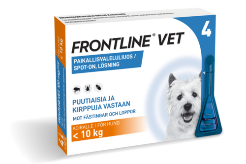 Frontline vet paikallisvaleluliuos 100 mg/ml 4 x 0.67 ml