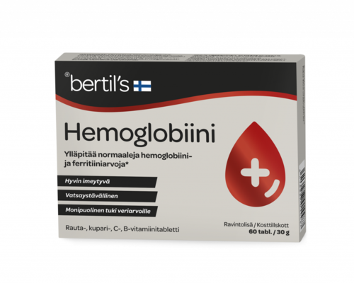 Bertil's Hemoglobiini 60tabl