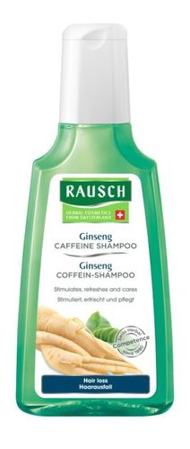 RAUSCH  Ginseng-kofeiini shampoo hiustenlähtöön 200ml