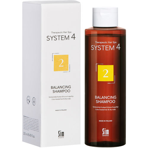 SYSTEM4 2 Balancing Shampoo kuivalle hiuspohjalle