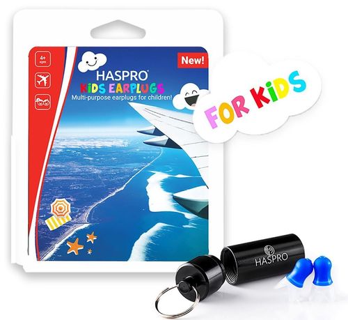 HASPRO Fly Kids silikonikorvatulpat lapsille 1 pari