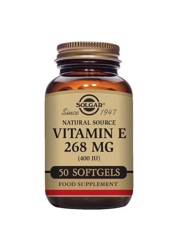 Solgar E-vitamiini 268 mg 50 kpl